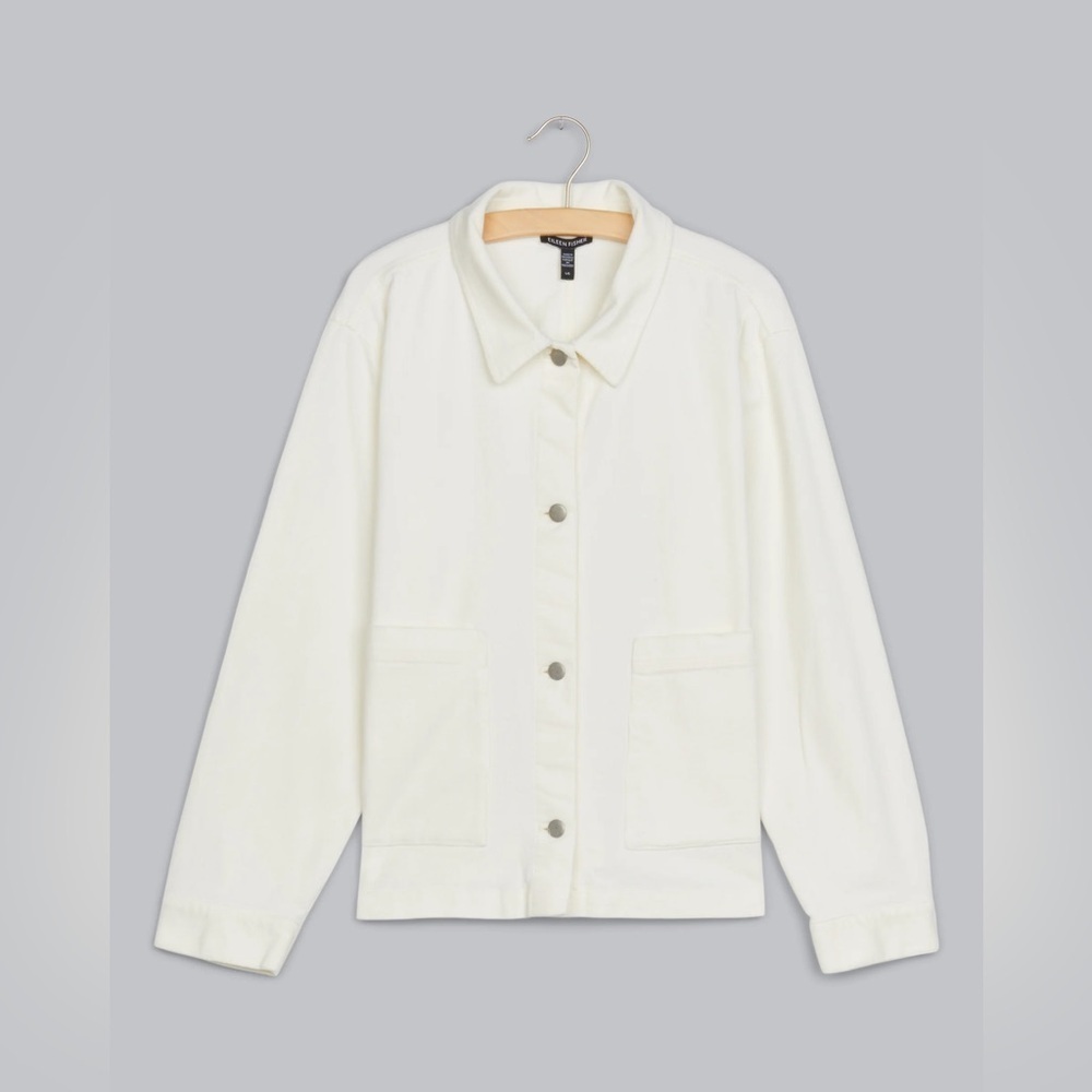 Eileen Fisher corduroy jacket/Organic Cotton Stretch Corduroy Jacket Easy Fit